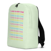 I Like Everyone Minimalist Backpack